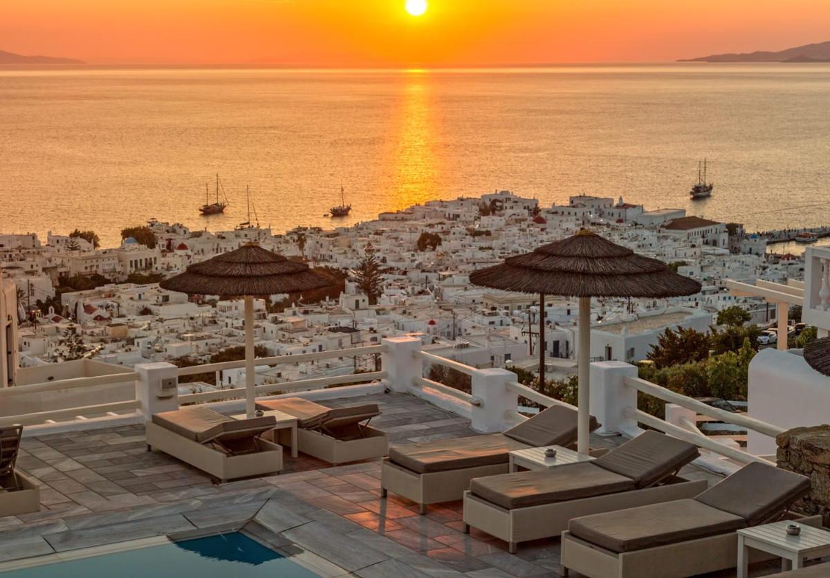 Hotel Alkyon Mykonos Town Exterior foto